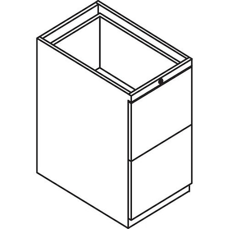 Groupe Lacasse Pedestal, Metal, F/F, SS Handle, 15inx22inx28in, Niagara LAS4XPM1522FFLA